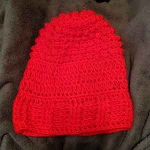 Hand made adult knit hat